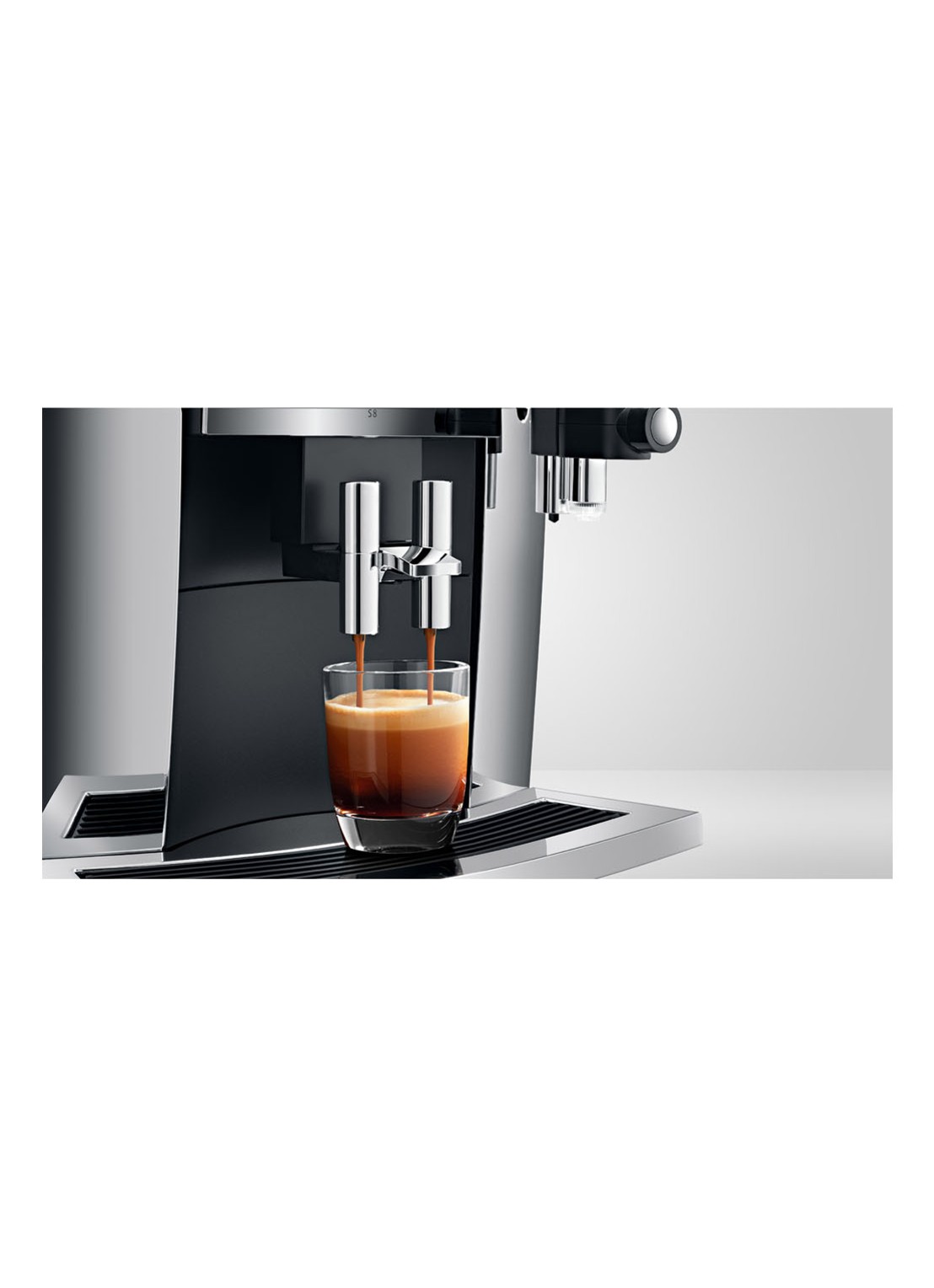 JURA S8 Chroom (EA) koffiemachine - detail 3 metallic
