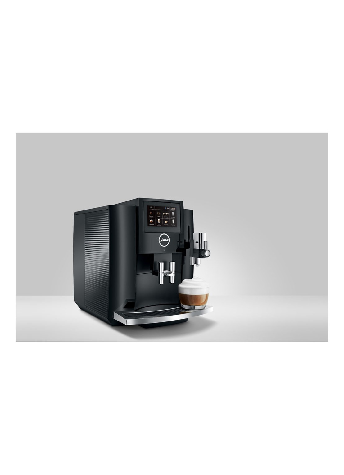 JURA S8 Piano Black (EA) koffiemachine - detail 3 zwart