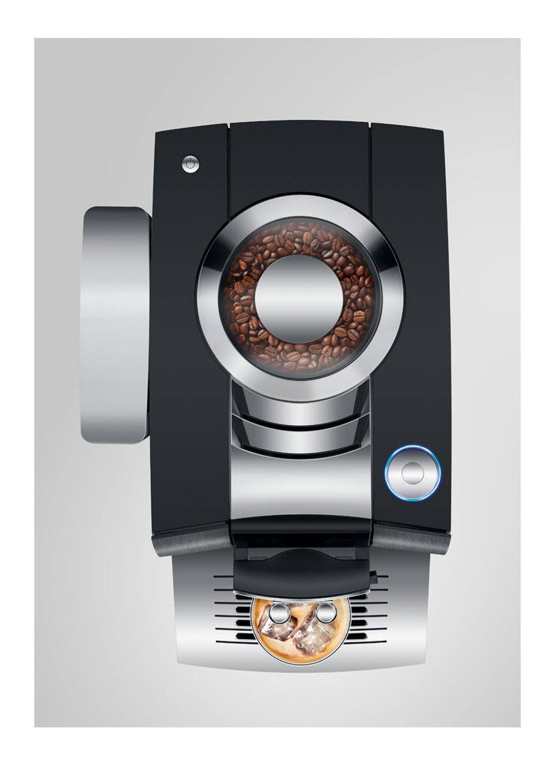JURA Z10 Aluminium Black (EA) koffiemachine   - detail 4 zwart