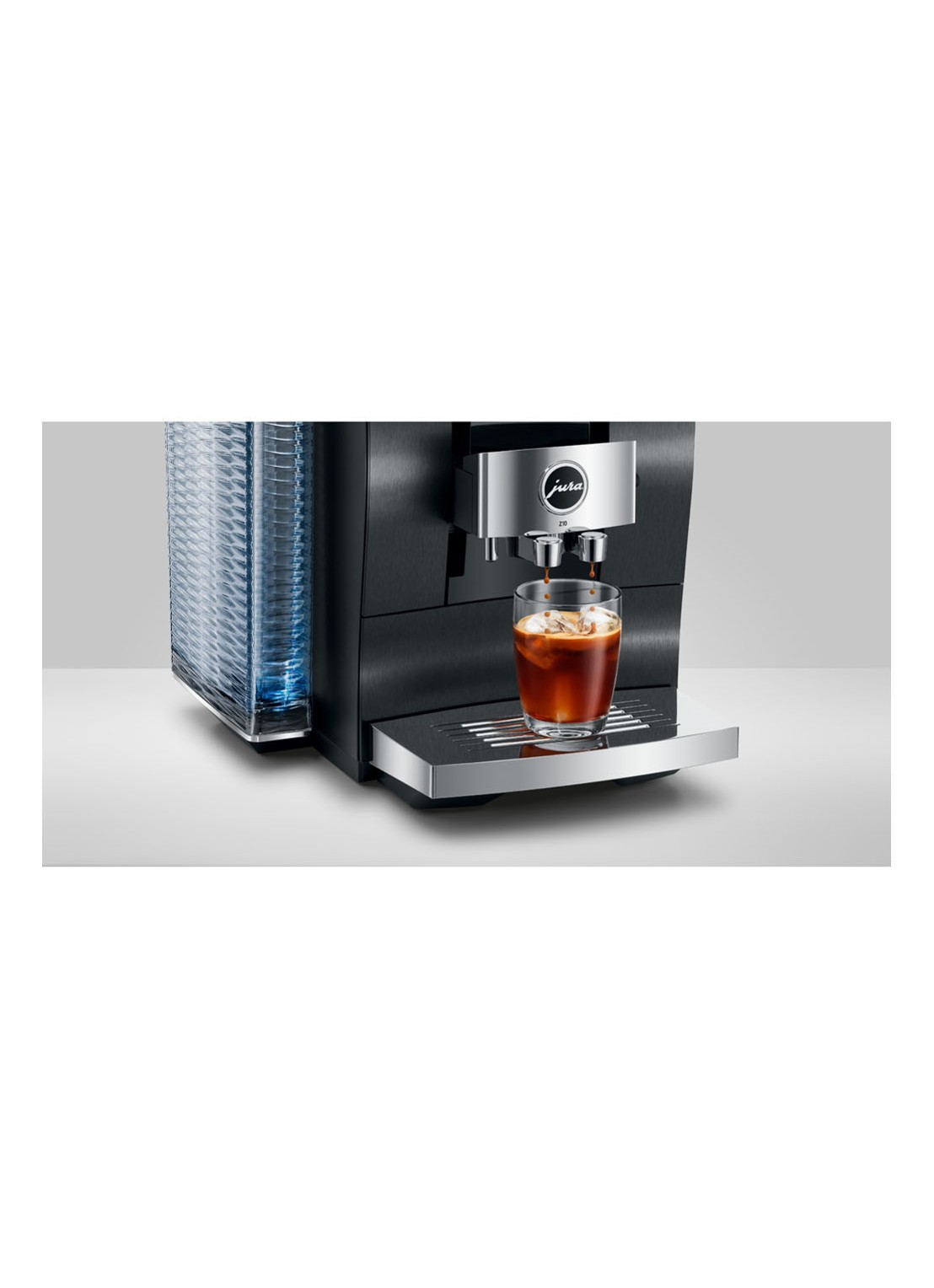 JURA Z10 Aluminium Black (EA) koffiemachine   - detail 5 zwart