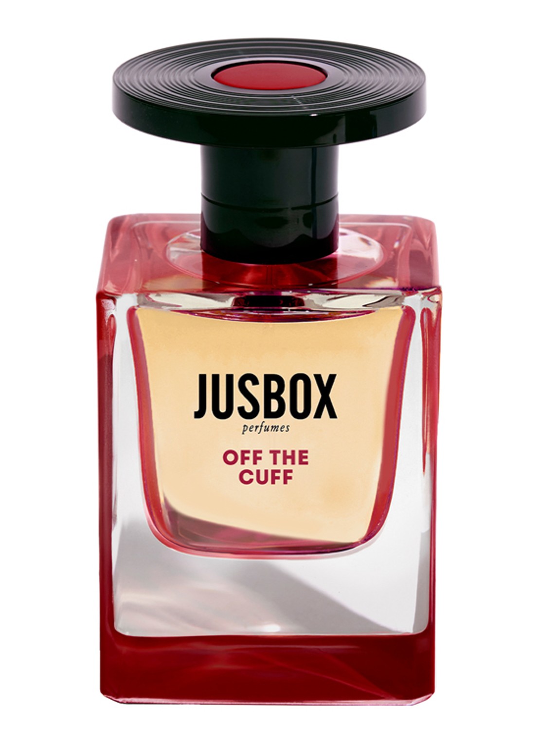 Jusbox Off The Cuff Eau de Parfum - voorkant rood