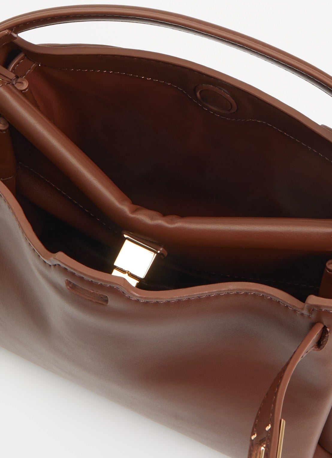 JW PEI Carmen handtas met afneembare schouderriem - detail 3 bruin