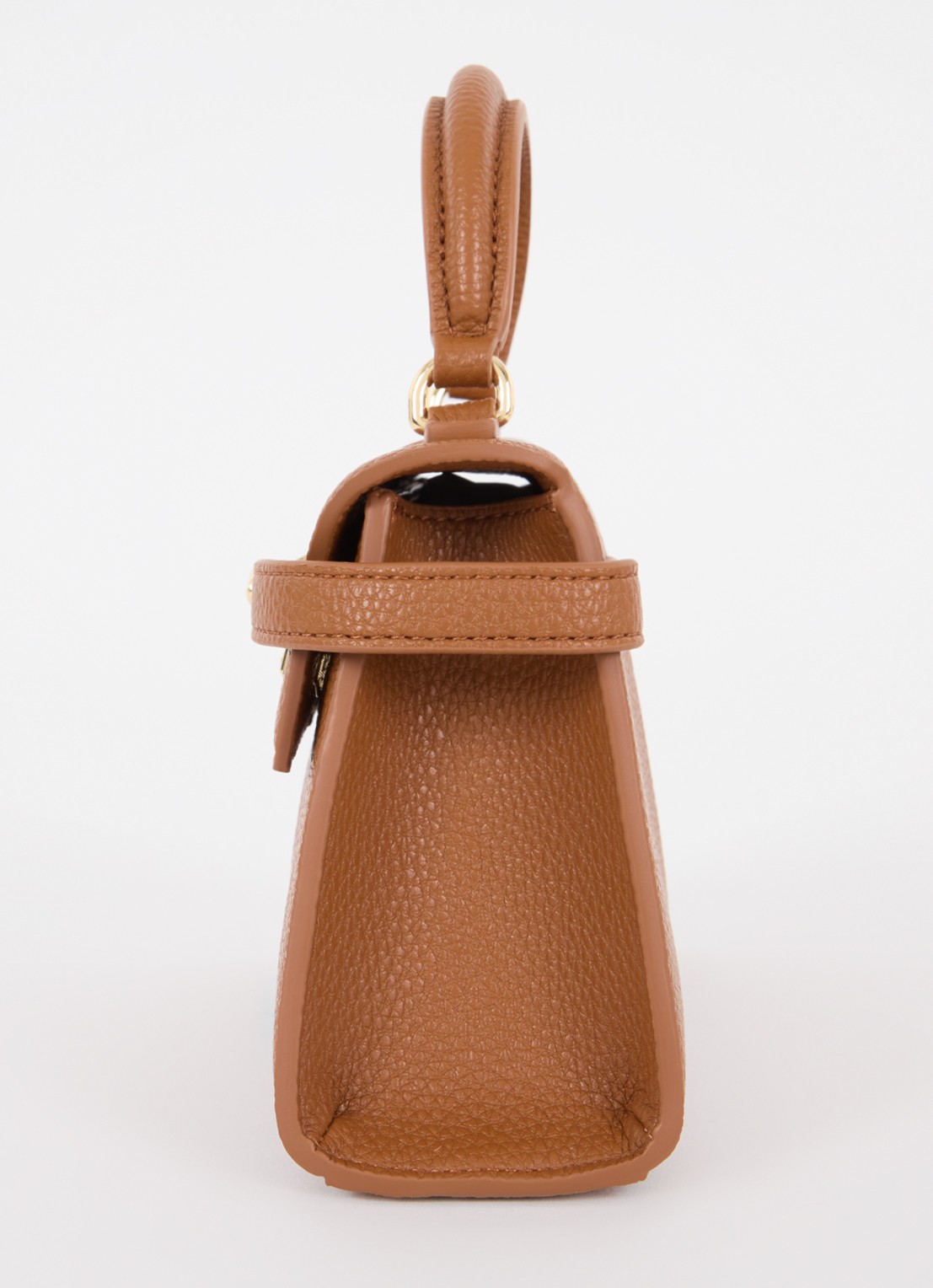 JW PEI Elise handtas met afneembare schouderriem - detail 4 roestbruin