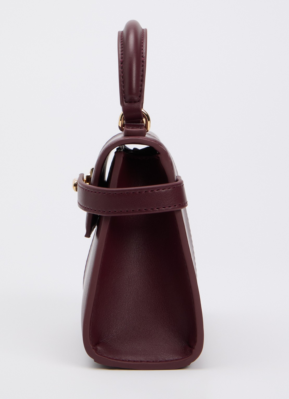 JW PEI Elise handtas met afneembare schouderriem - detail 3 bordeauxrood
