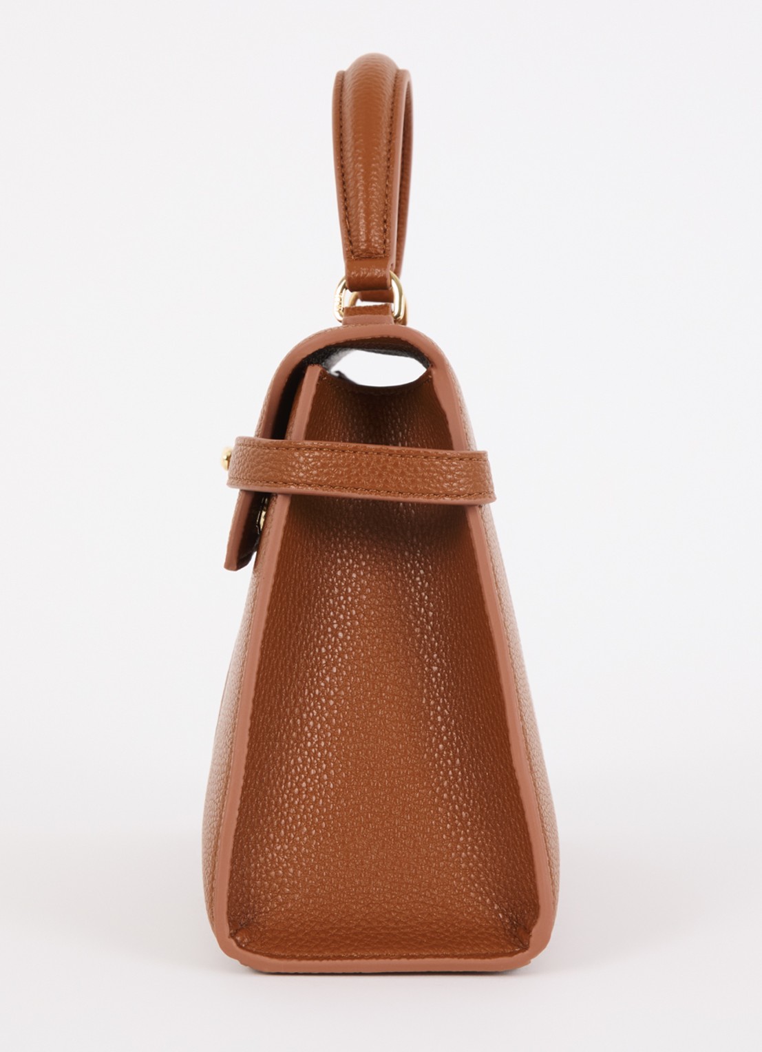 JW PEI Elise Large handtas met afneembaar schouderriem - detail 2 roestbruin