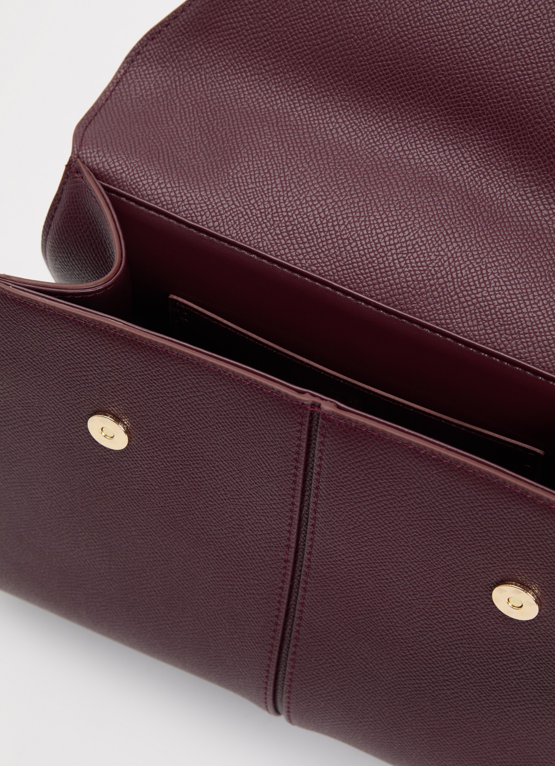 JW PEI Elise Large handtas met afneembare schouderriem - detail 2 bordeauxrood