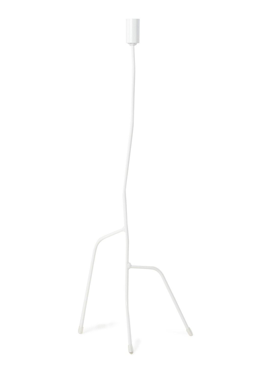 K'willeminhuis De Dunne Kandelaar L 65 cm - voorkant wit