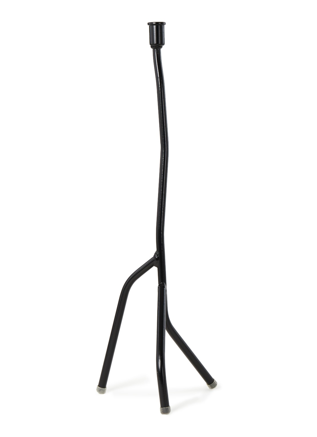 K'willeminhuis De Kandelaar L 65 cm - voorkant zwart