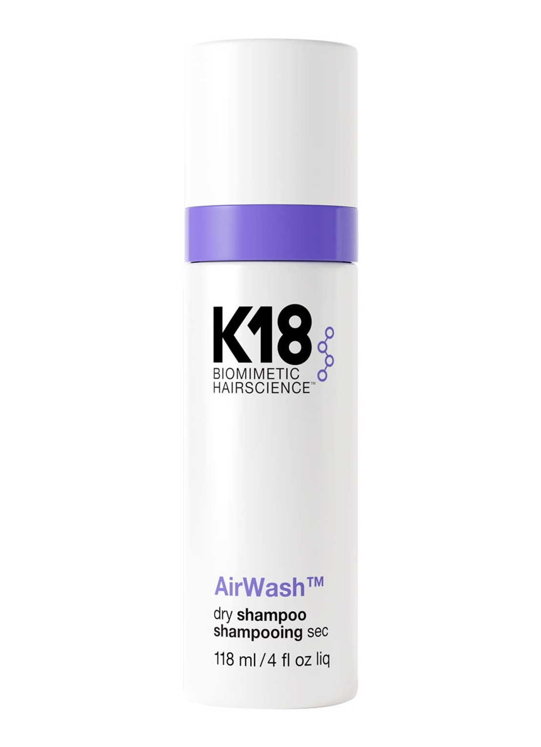 K18 AirWash™ - droogshampoo - voorkant 3 undefined