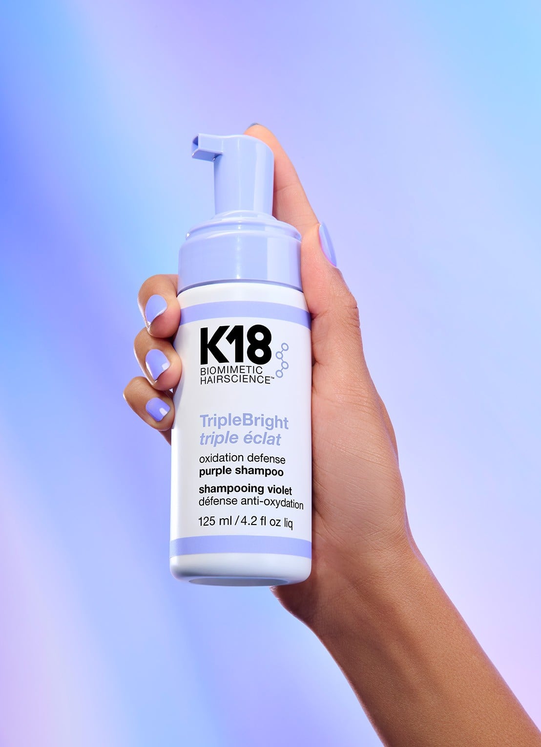 K18 TripleBright silver shampoo - zilver shampoo - detail 3 undefined