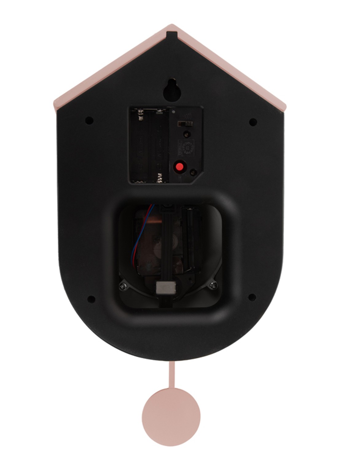 Karlsson Grato Cuckoo wandklok - achterkant 5 roze