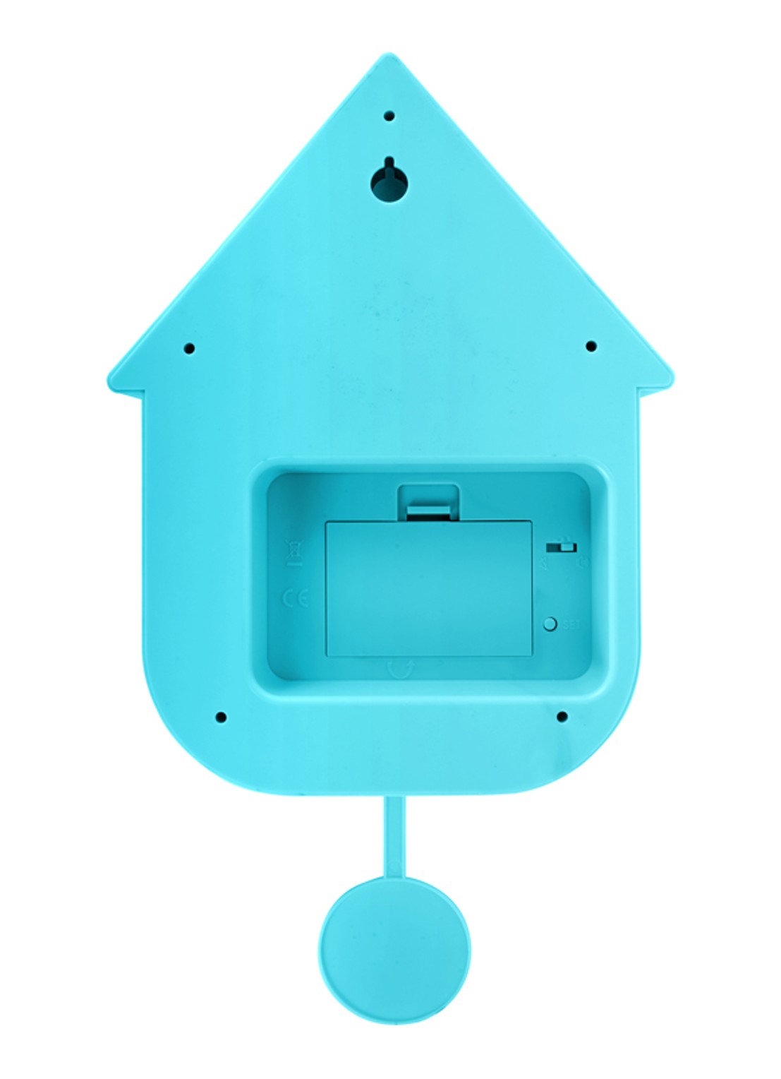 Karlsson Modern Cuckoo klok - achterkant 5 turquoise