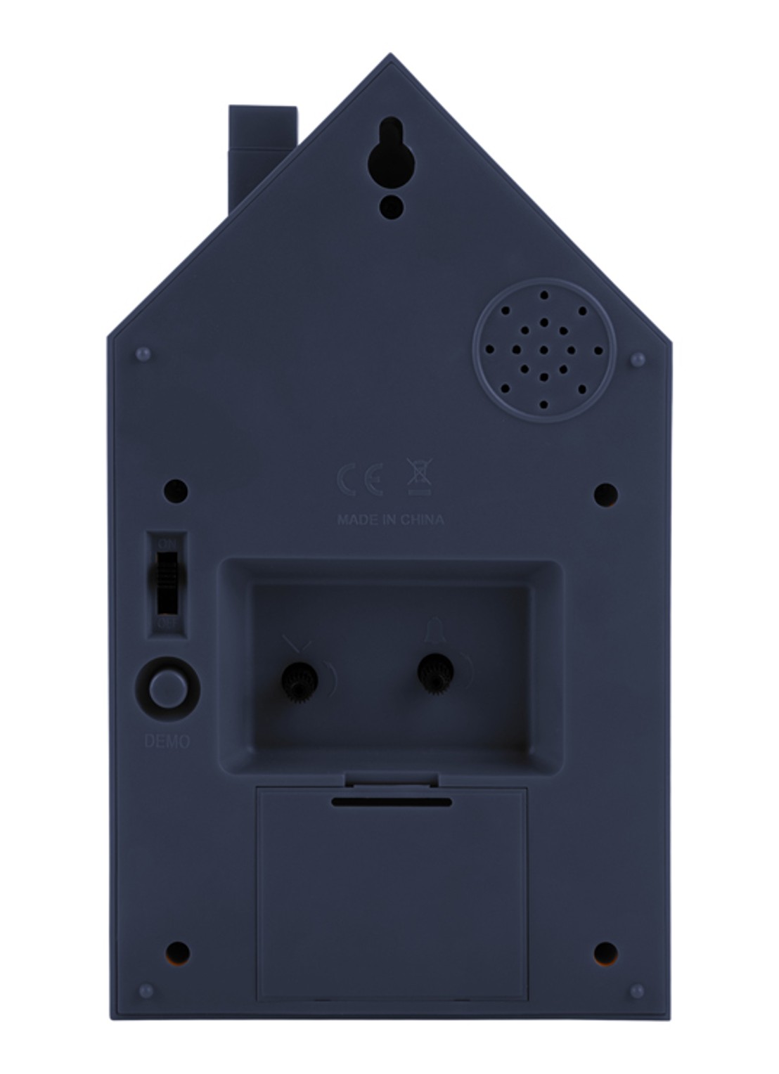Karlsson Modern Cuckoo wekker - achterkant 3 blauw
