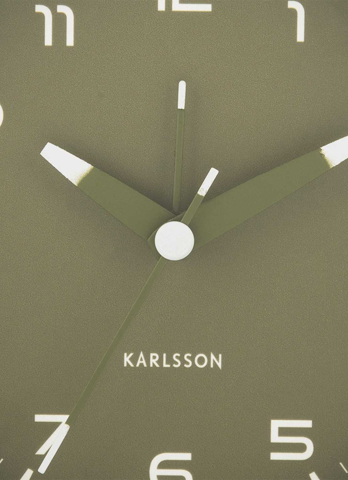 Karlsson Orgullo wekker - detail 2 groen