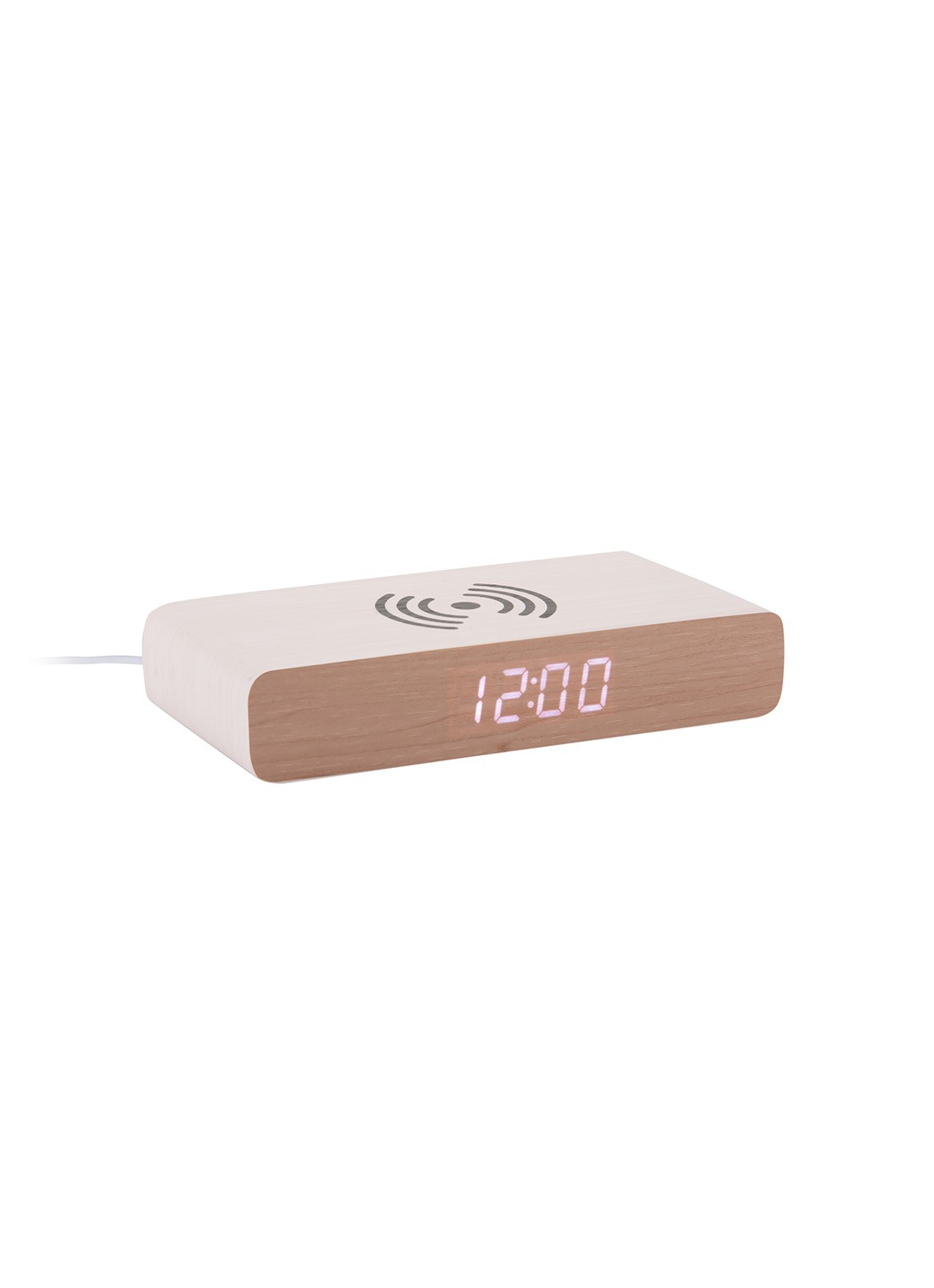 Karlsson Retro wekker - voorkant gebroken wit