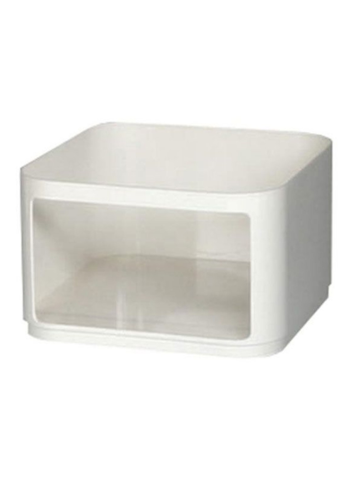 Kartell Componibili kast vierkant small - voorkant wit