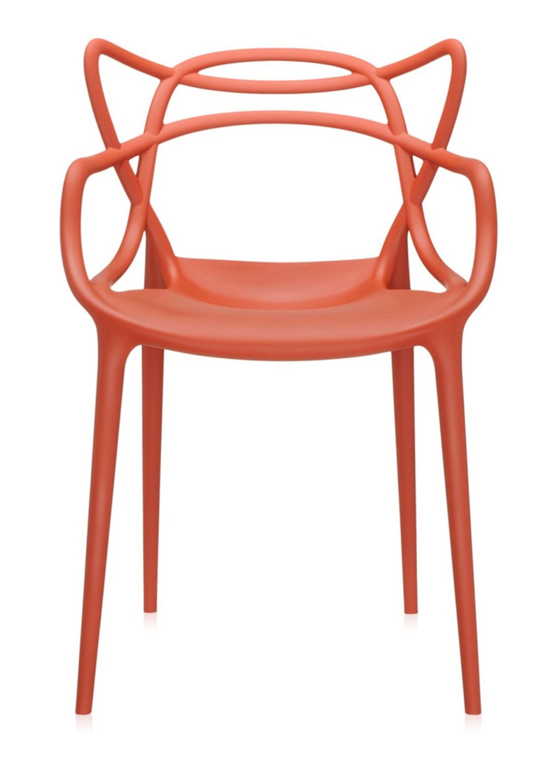 Kartell Masters stoel  - voorkant roestoranje