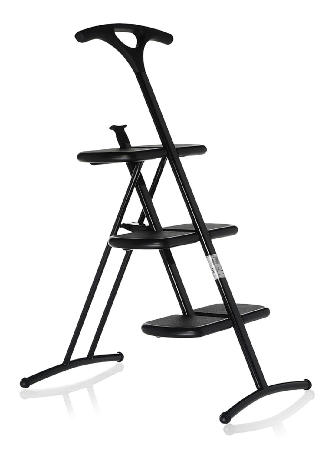 Kartell Tiramisu keukentrap - voorkant zwart
