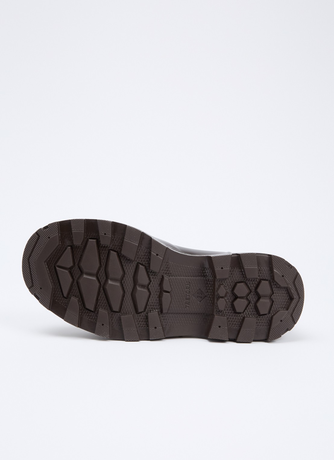 KASSL Editions Beth instapper met lakfinish - detail 3 bruin