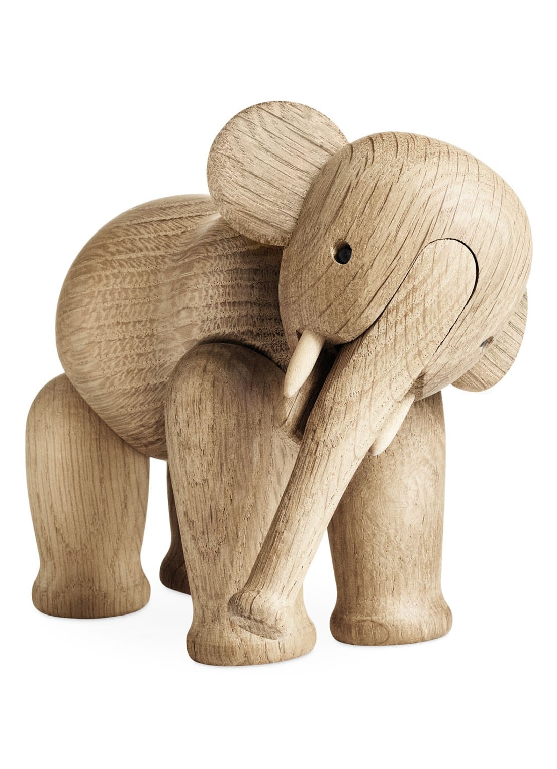 Kay Bojesen Elephant Small ornament 12,5 cm - voorkant 3 zand