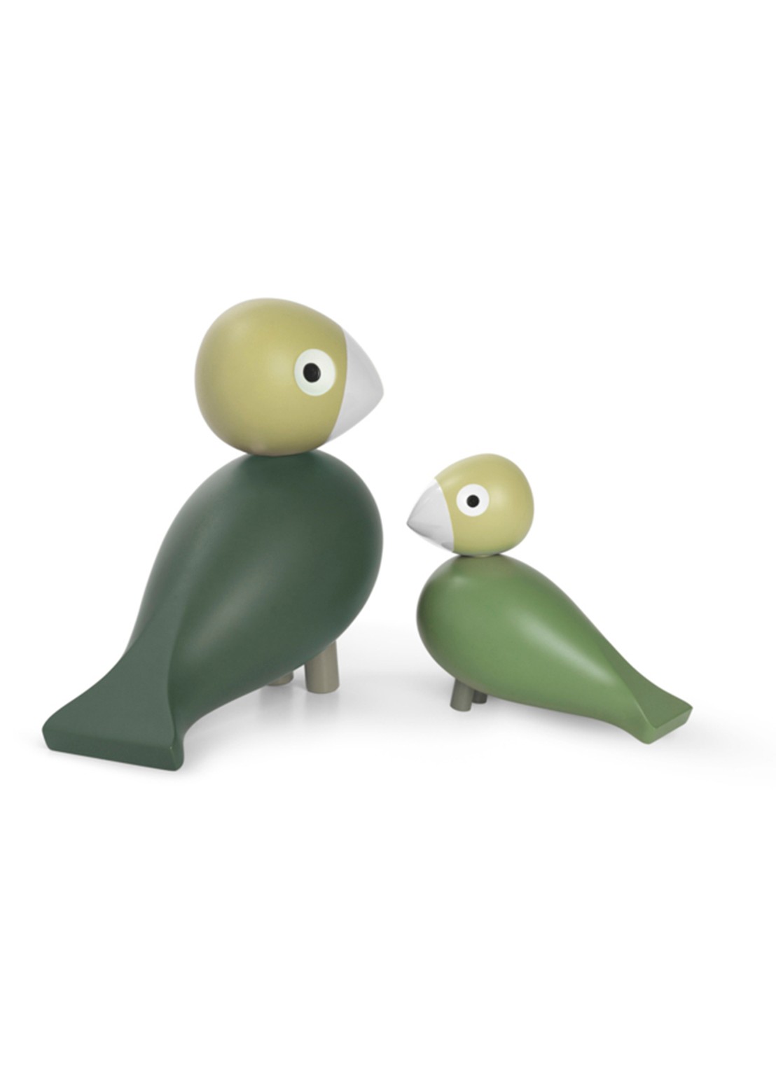 Kay Bojesen Liv & Lykke ornament 11 cm - achterkant groen