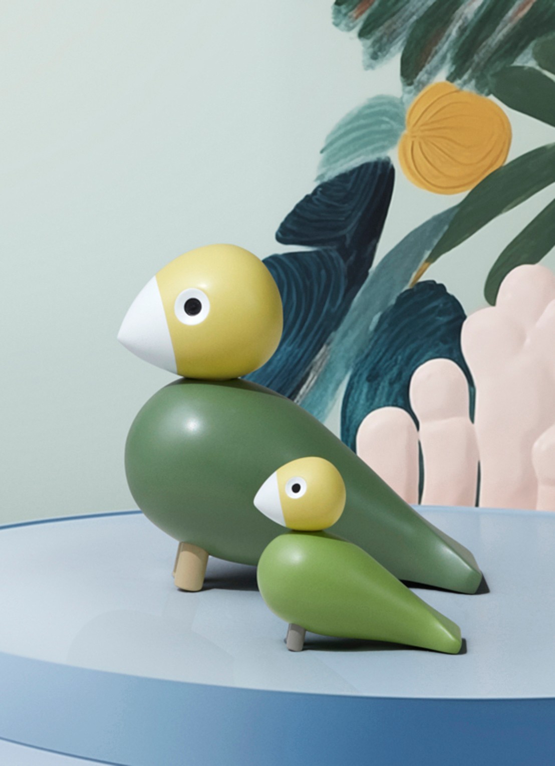 Kay Bojesen Liv & Lykke ornament 11 cm - detail 4 groen