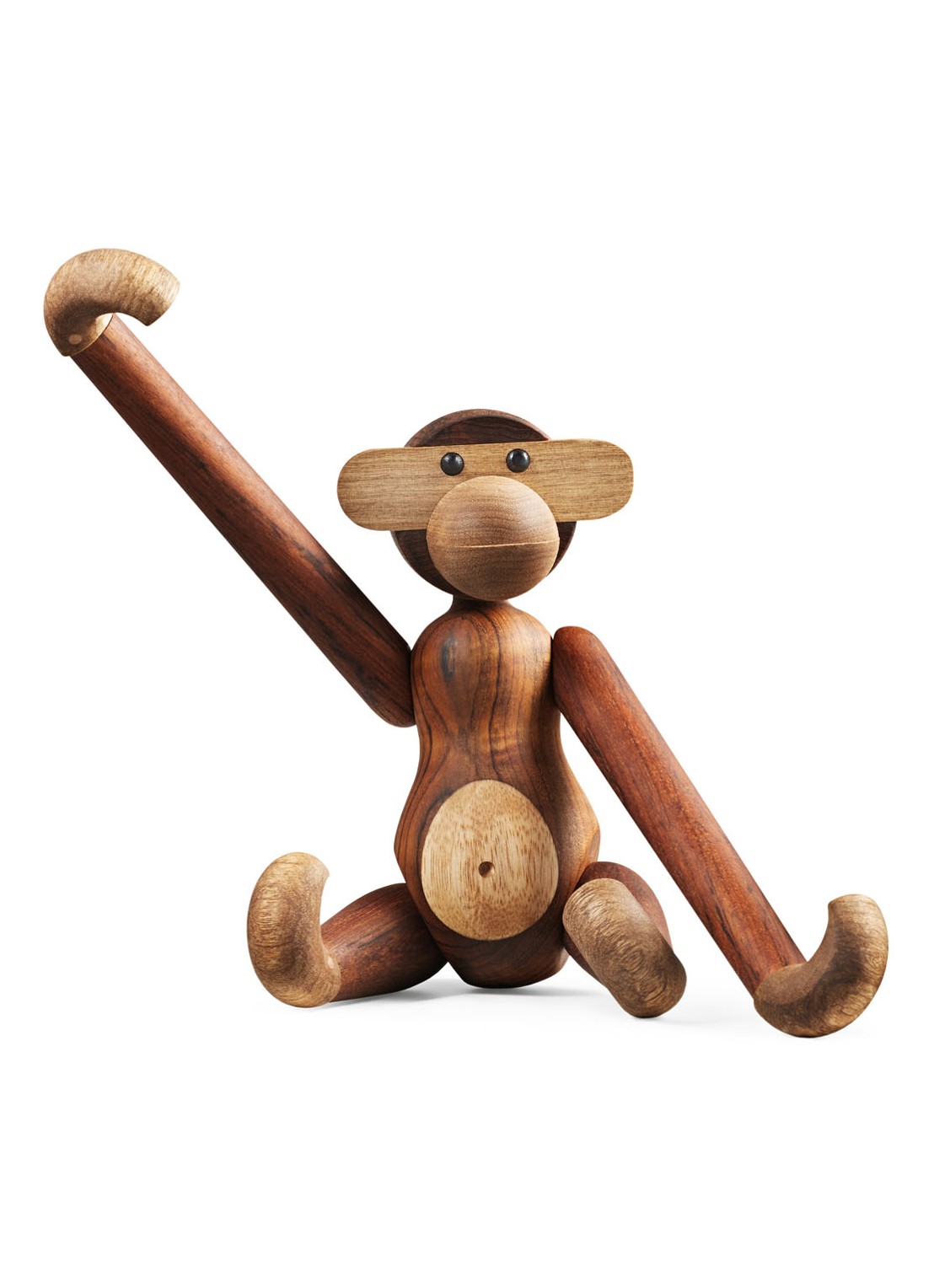 Kay Bojesen Monkey M ornament 28 cm - voorkant bruin