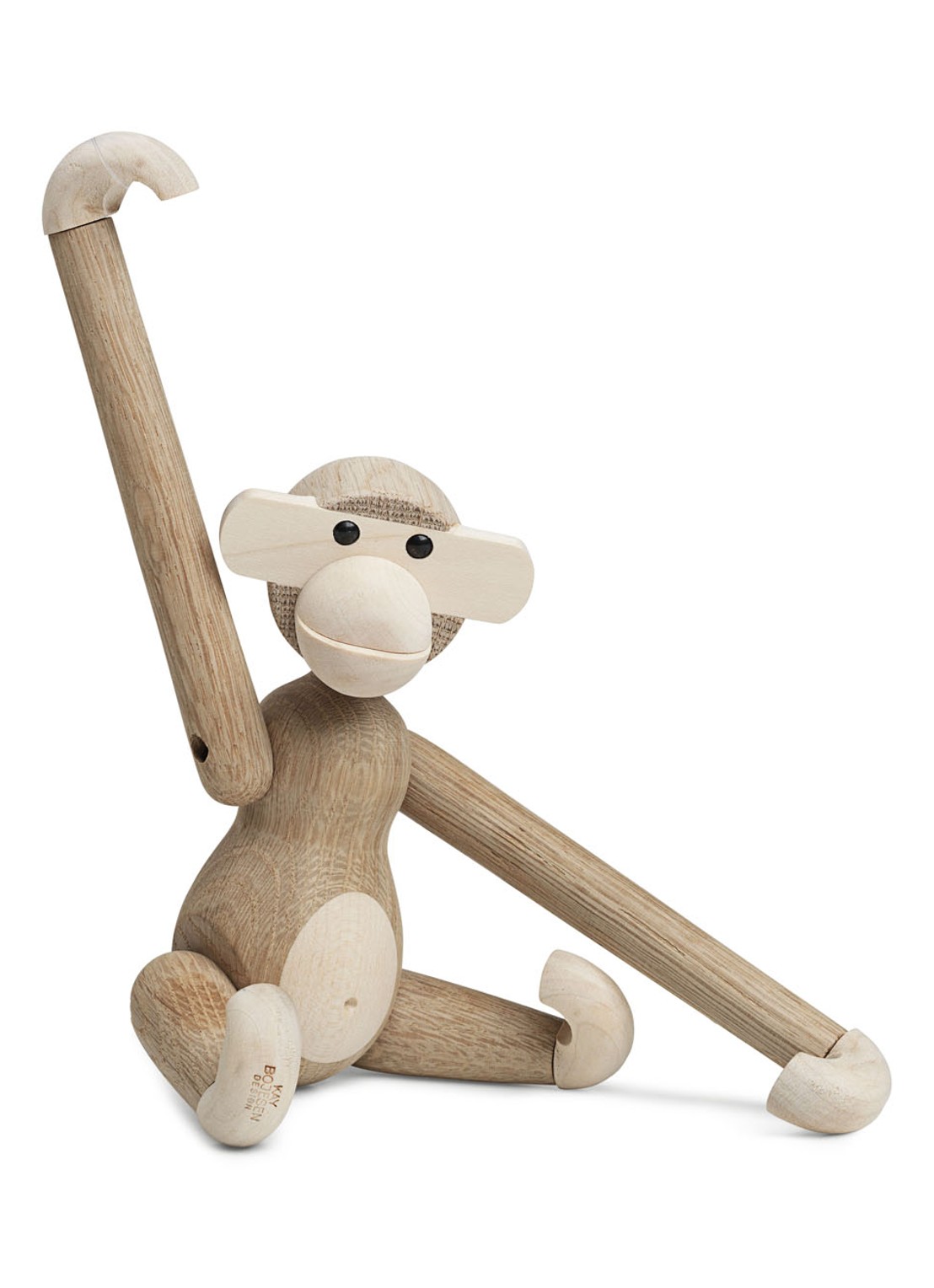 Kay Bojesen Monkey S ornament 20 cm - voorkant lichtbruin
