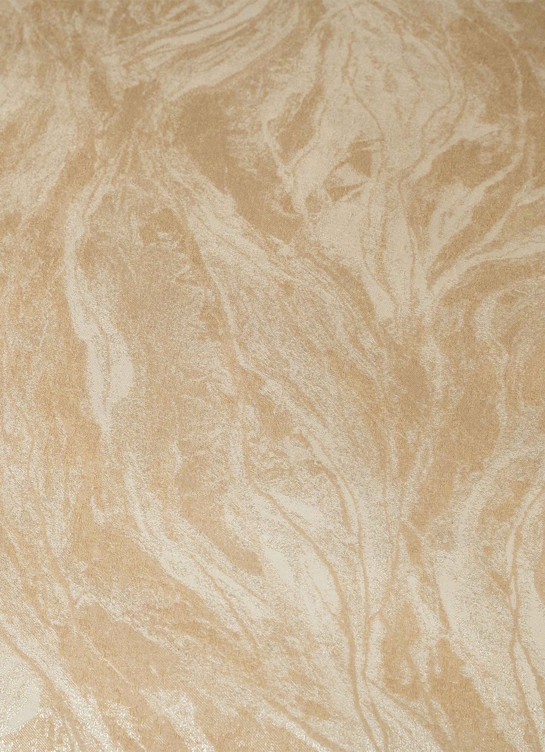 Kayori Etsu dekbedovertrekset van katoensatijn 200TC - inclusief kussenslopen - detail 5 zand