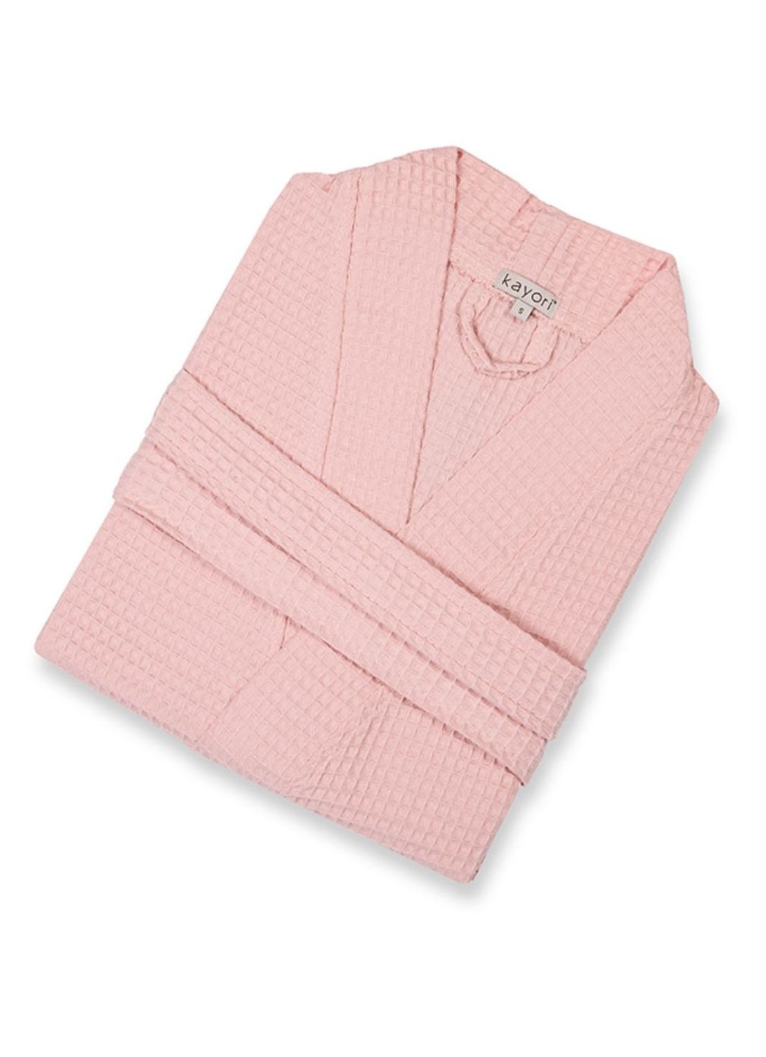 Kayori Geisha badjas van  katoen - voorkant roze