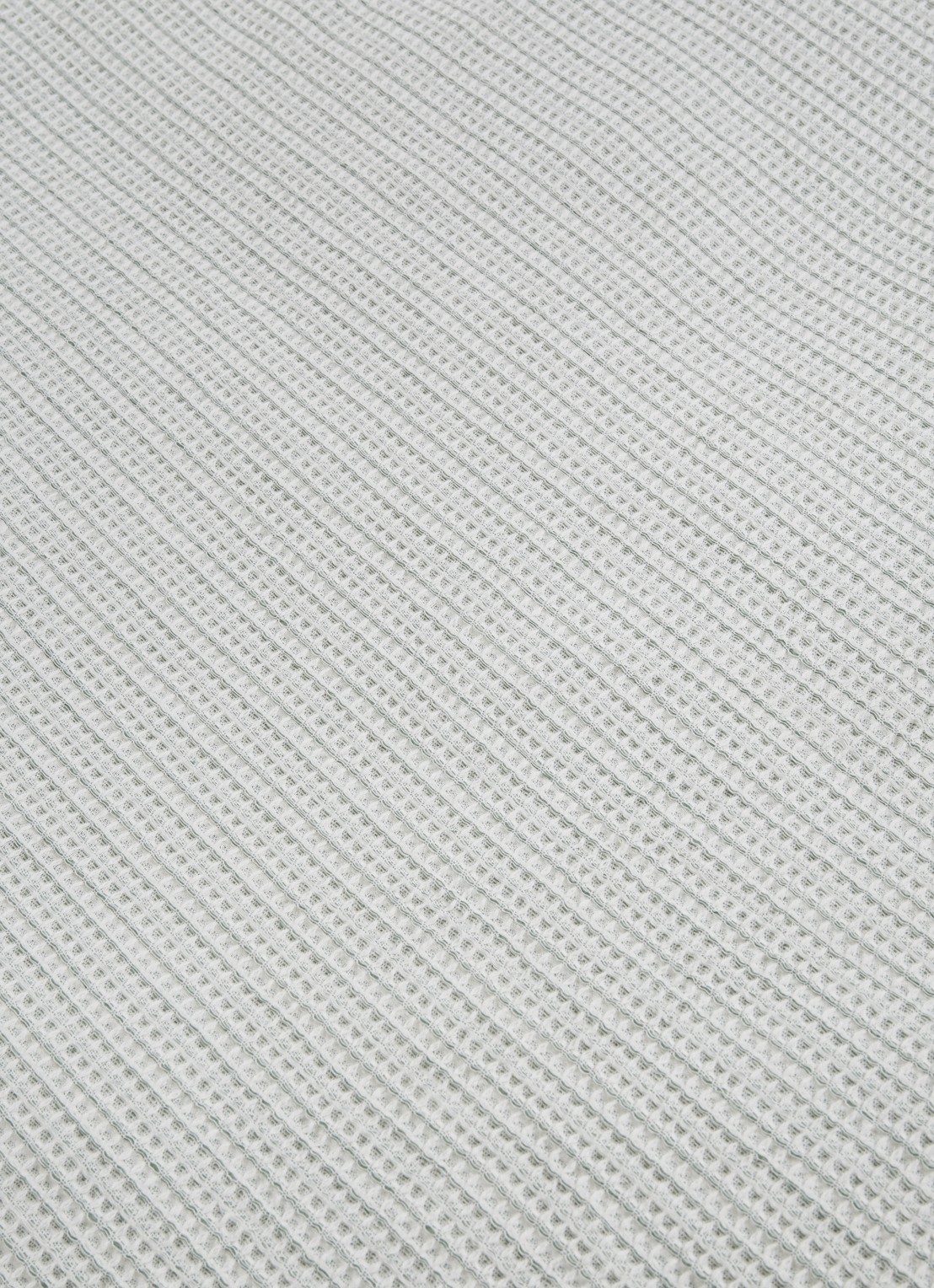 Kayori Yoko dekbedovertrekset van wafelkatoen  - inclusief kussenslopen - detail lichtgroen