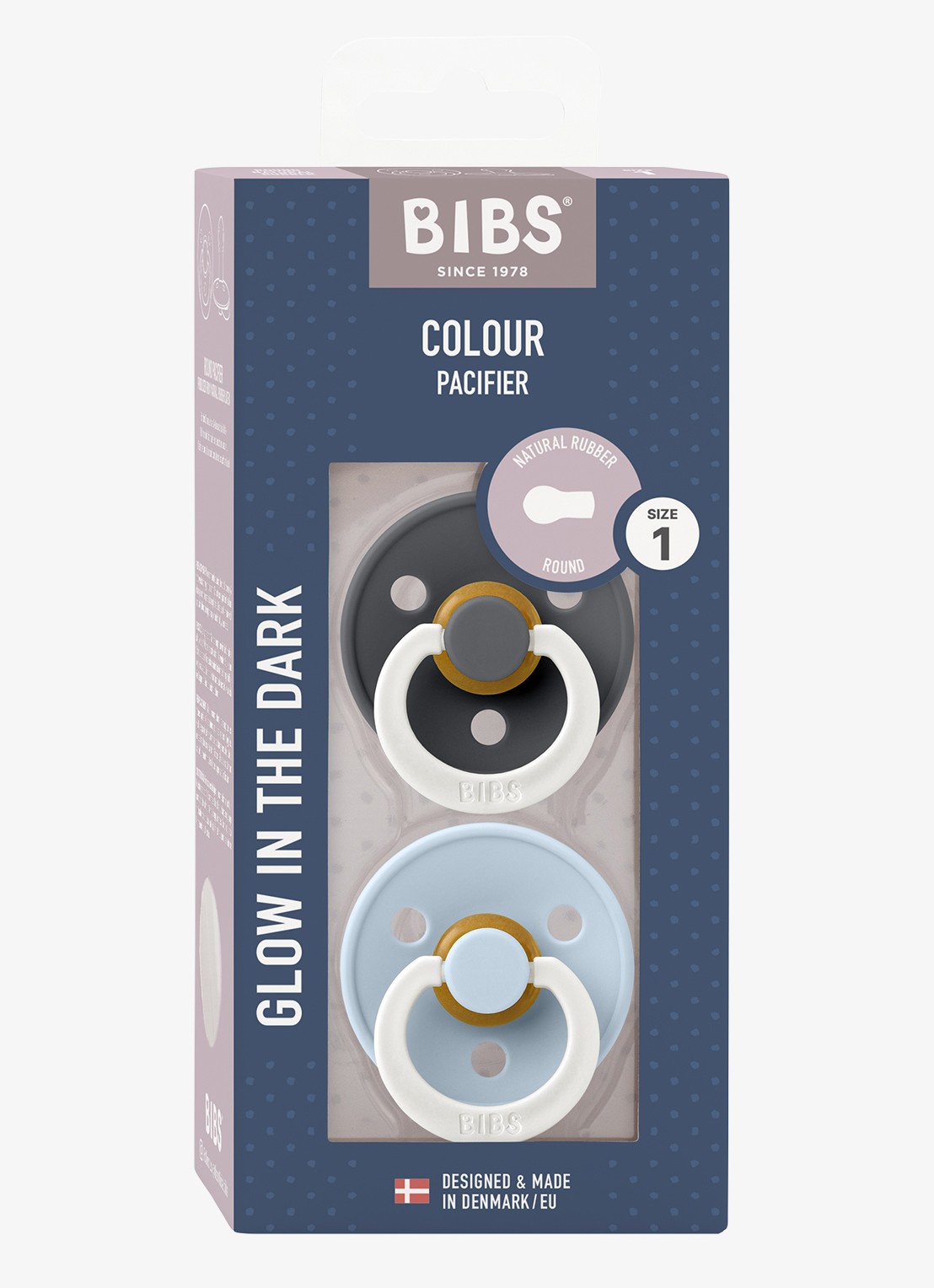 Kenkô Colour fopspeen in 2-pack - detail 5 blauw