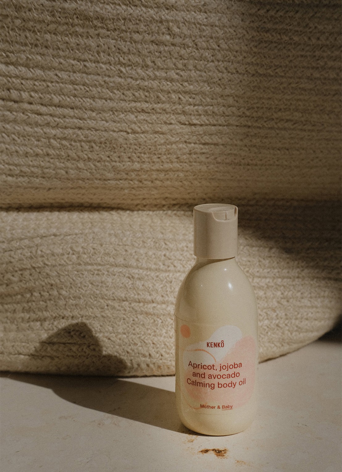 Kenkô Mother & Baby Calming Body Oil - huidolie - voorkant 2 undefined