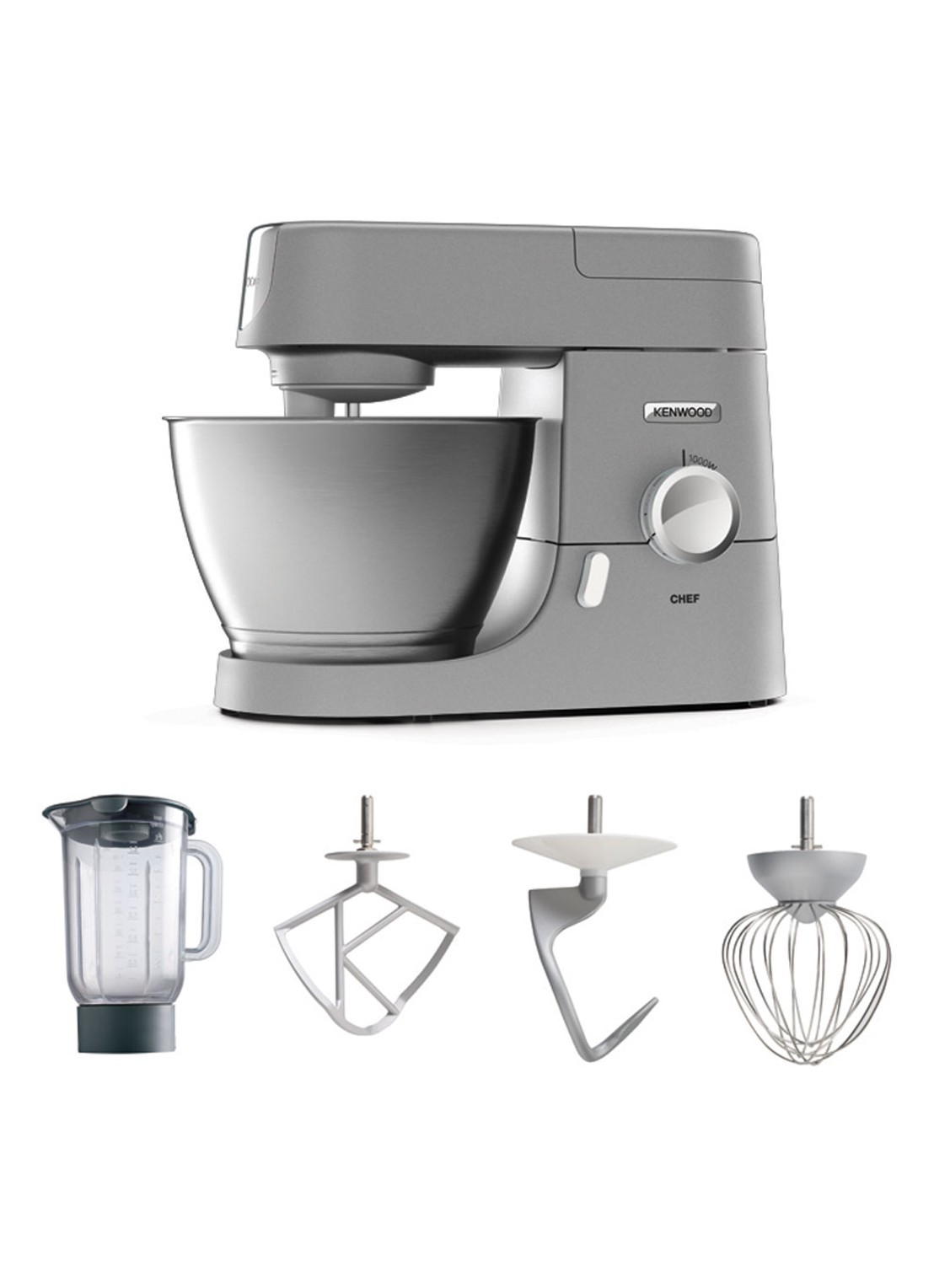 Kenwood Chef keukenmachine 4,6 liter KVC3110S - detail 4 zilver