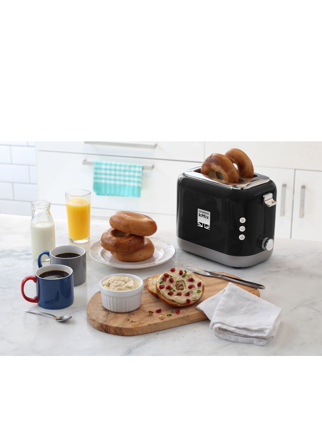 Kenwood KMix broodrooster TCX751BK - voorkant 2 diepzwart