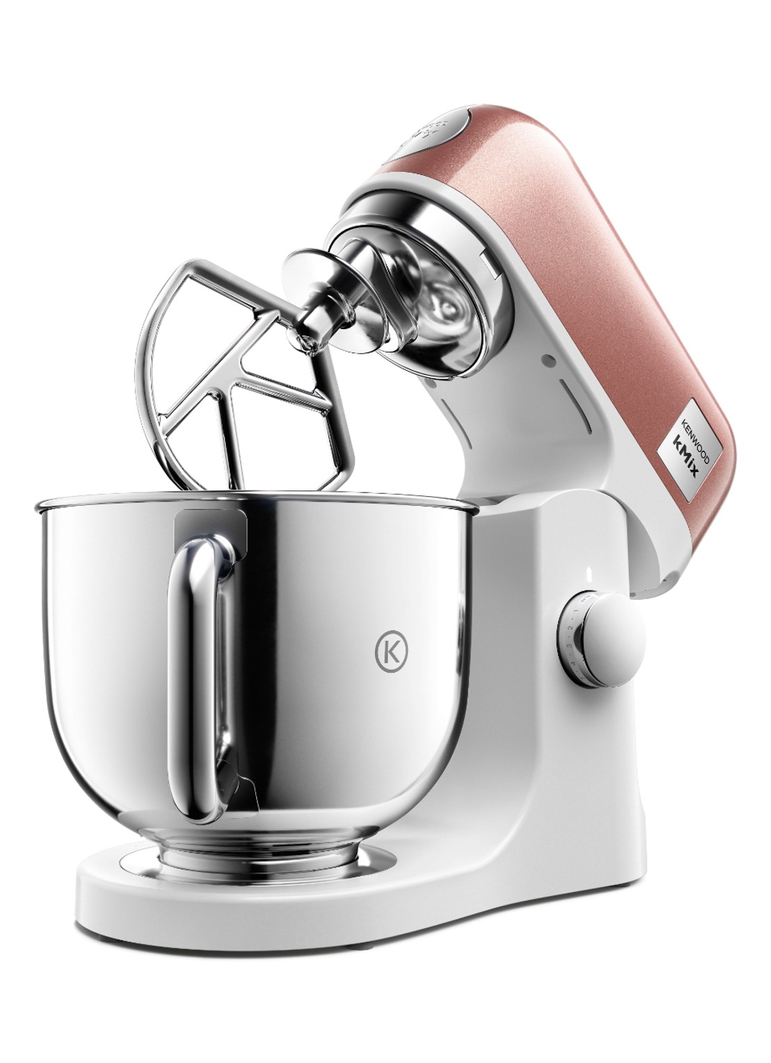 Kenwood kMix keukenmachine 5 liter  - voorkant 3 roségoud