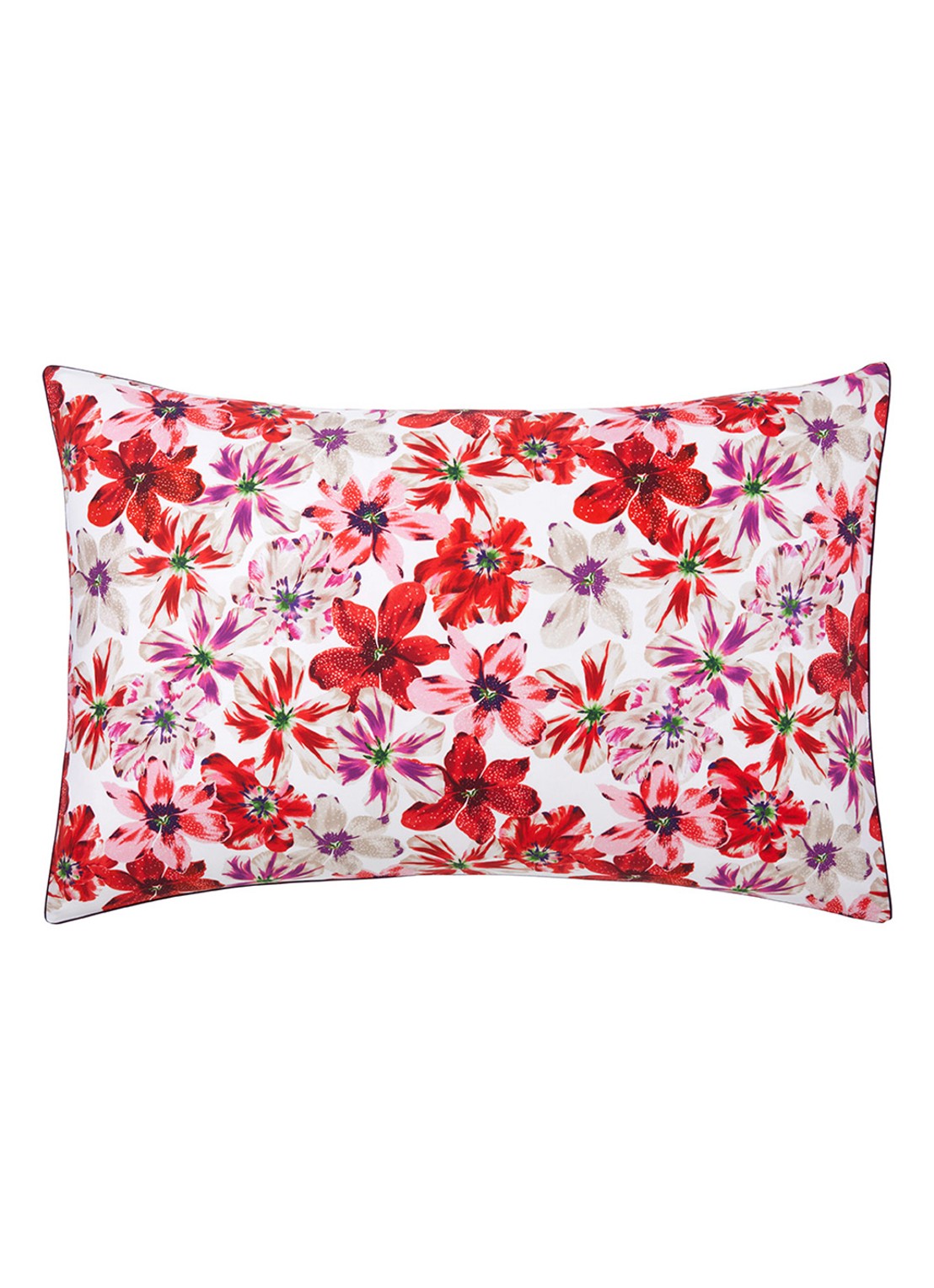 KENZO Fleur kussensloop - voorkant 3 rood