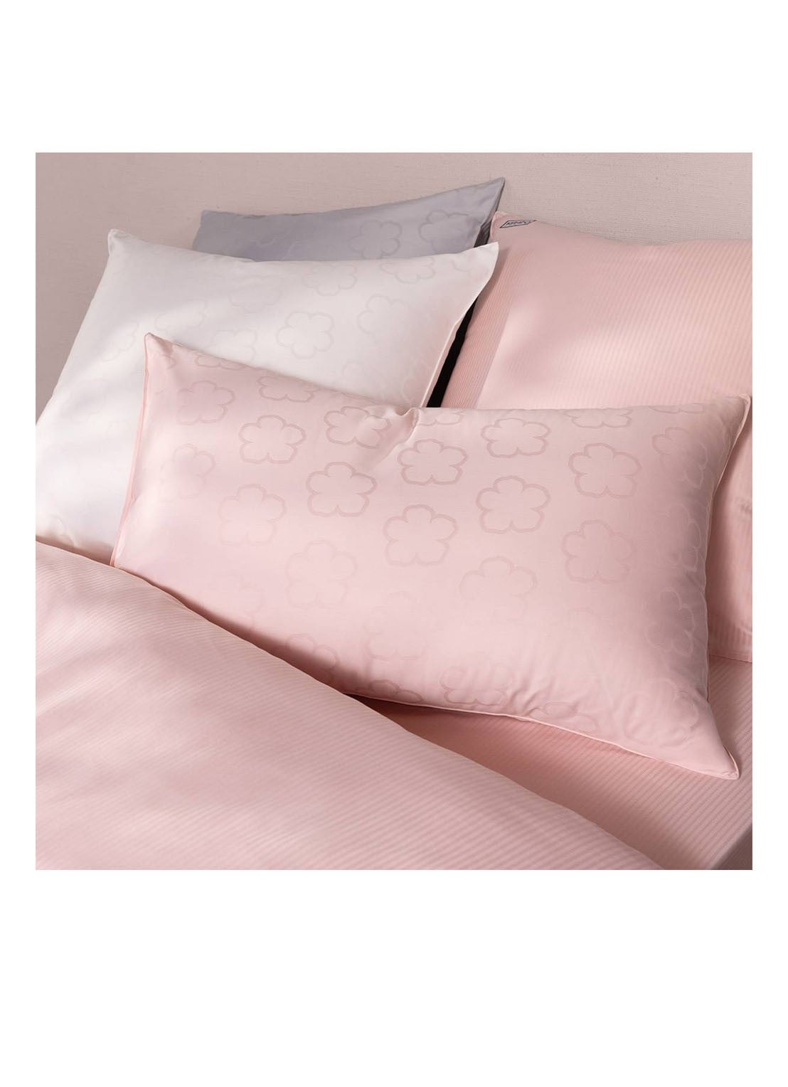 KENZO Hanadot dekbedovertrek 300 TC - exclusief kussensloop - detail roze