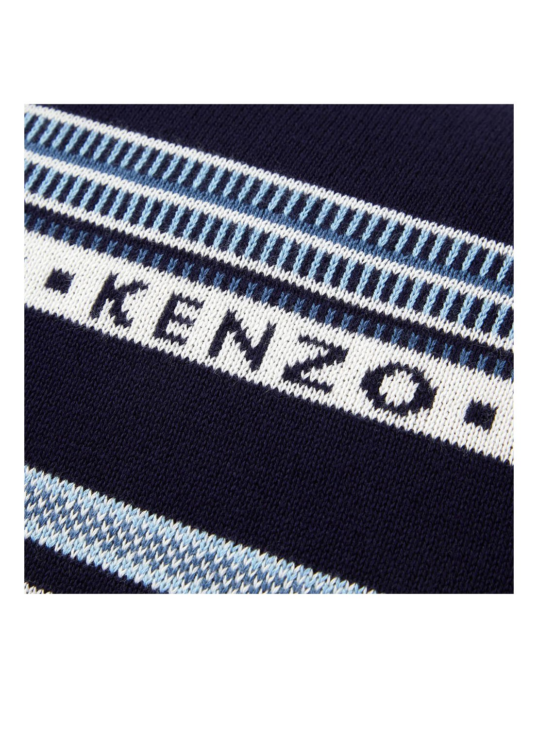 KENZO Jakado sierkussenhoes 45 x 45 cm - detail 2 donkerblauw