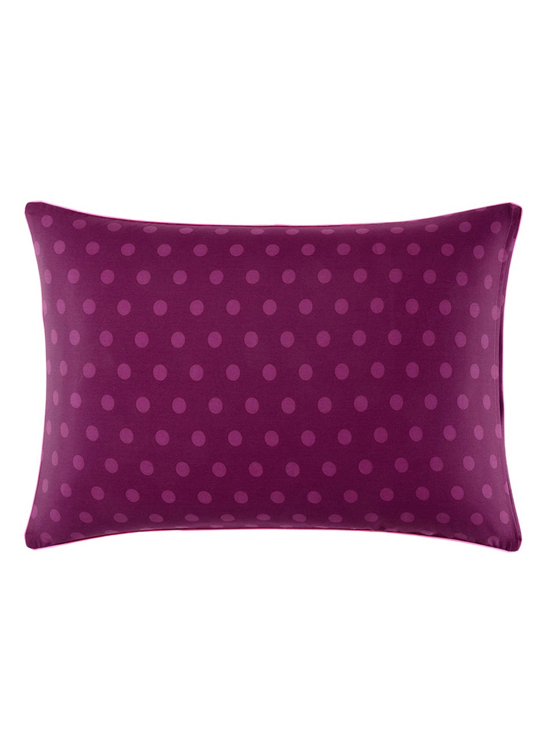 KENZO K Bouquet kussensloop 120TC - achterkant 2 aubergine