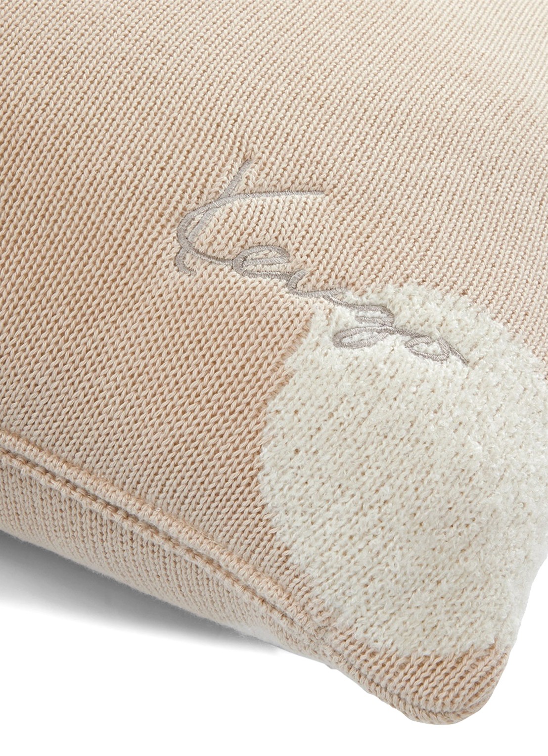 KENZO K Dot sierkussenhoes 45 x 45 cm - detail 3 beige