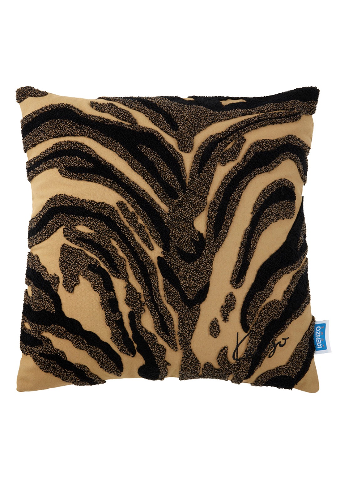 KENZO K Fauve sierkussenhoes 45 x 45 cm - voorkant beige