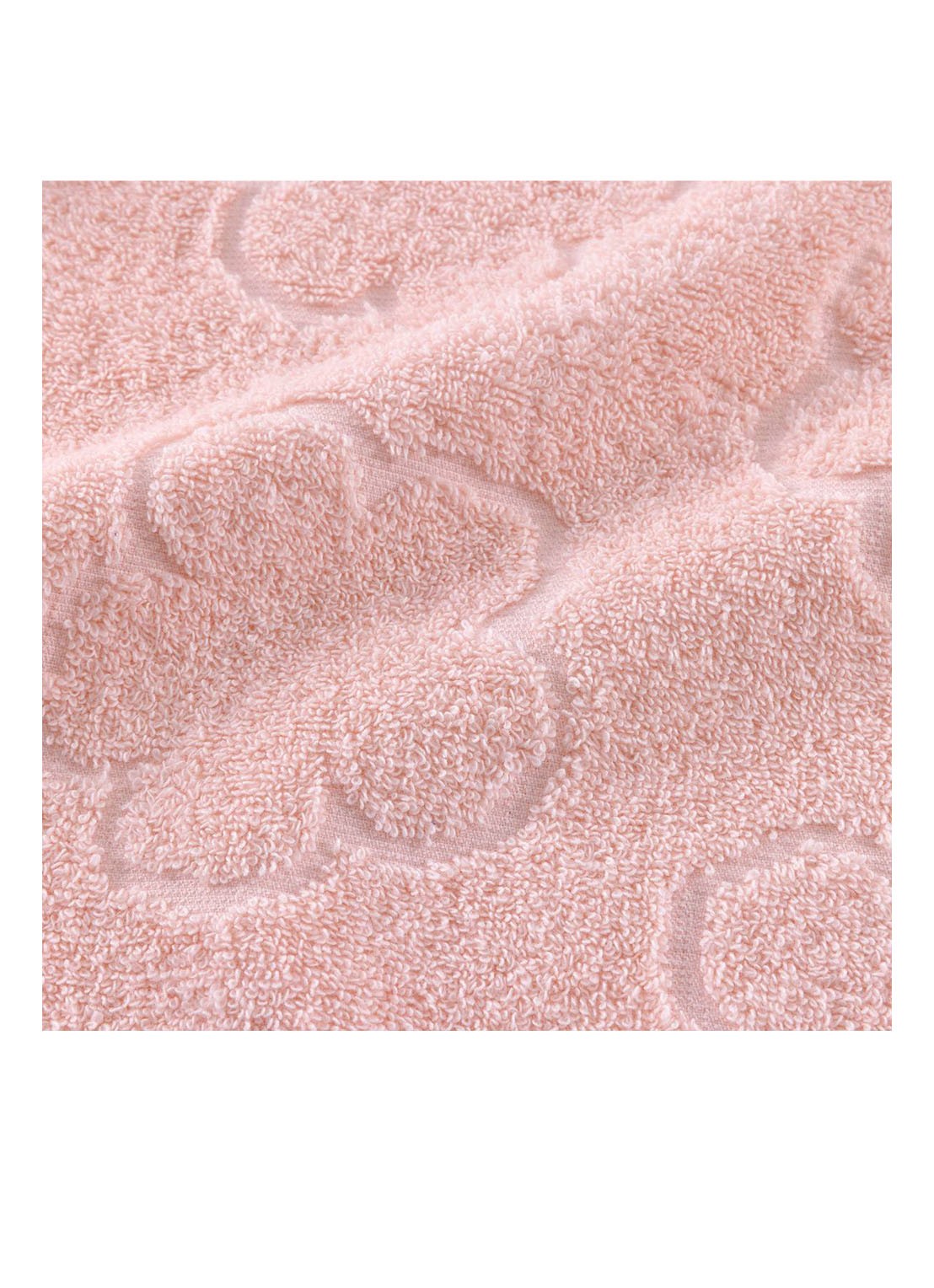 KENZO K Hanadot badlaken 70 x 140 cm - voorkant 2 oudroze