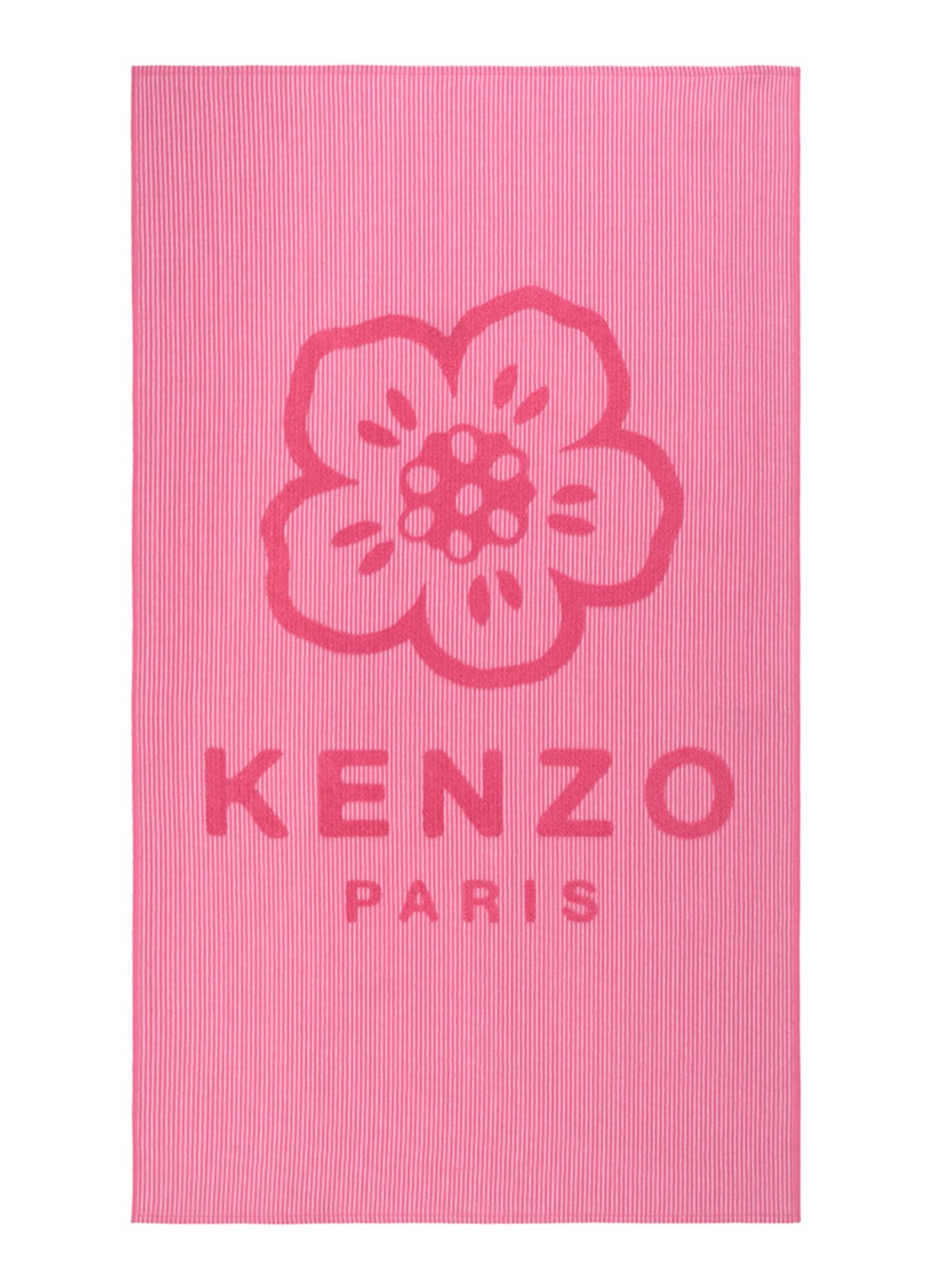 KENZO K Hanko strandlaken 90 x 160 cm - voorkant 3 roze