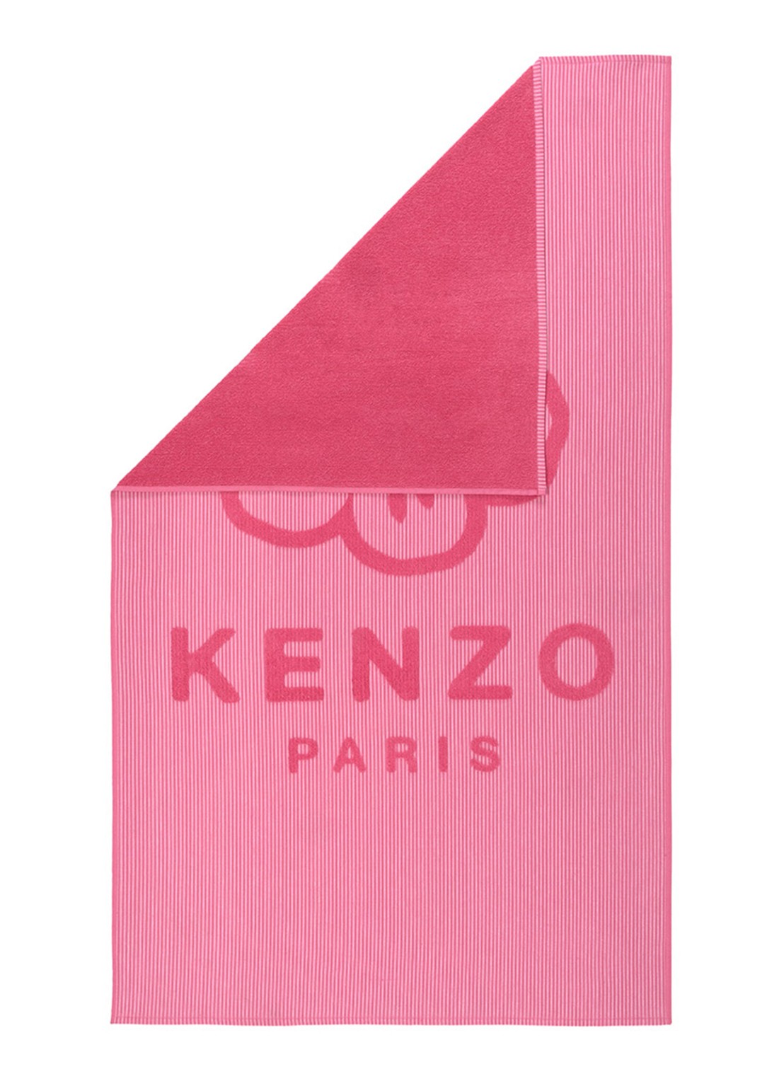 KENZO K Hanko strandlaken 90 x 160 cm - voorkant 4 roze