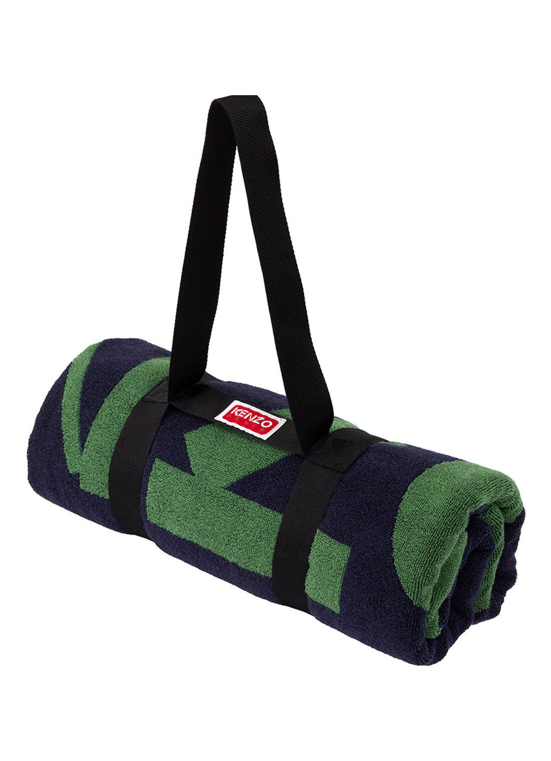 KENZO K Label strandlaken - 500gr/m2 - 90 x 160 cm  - detail 4 groen