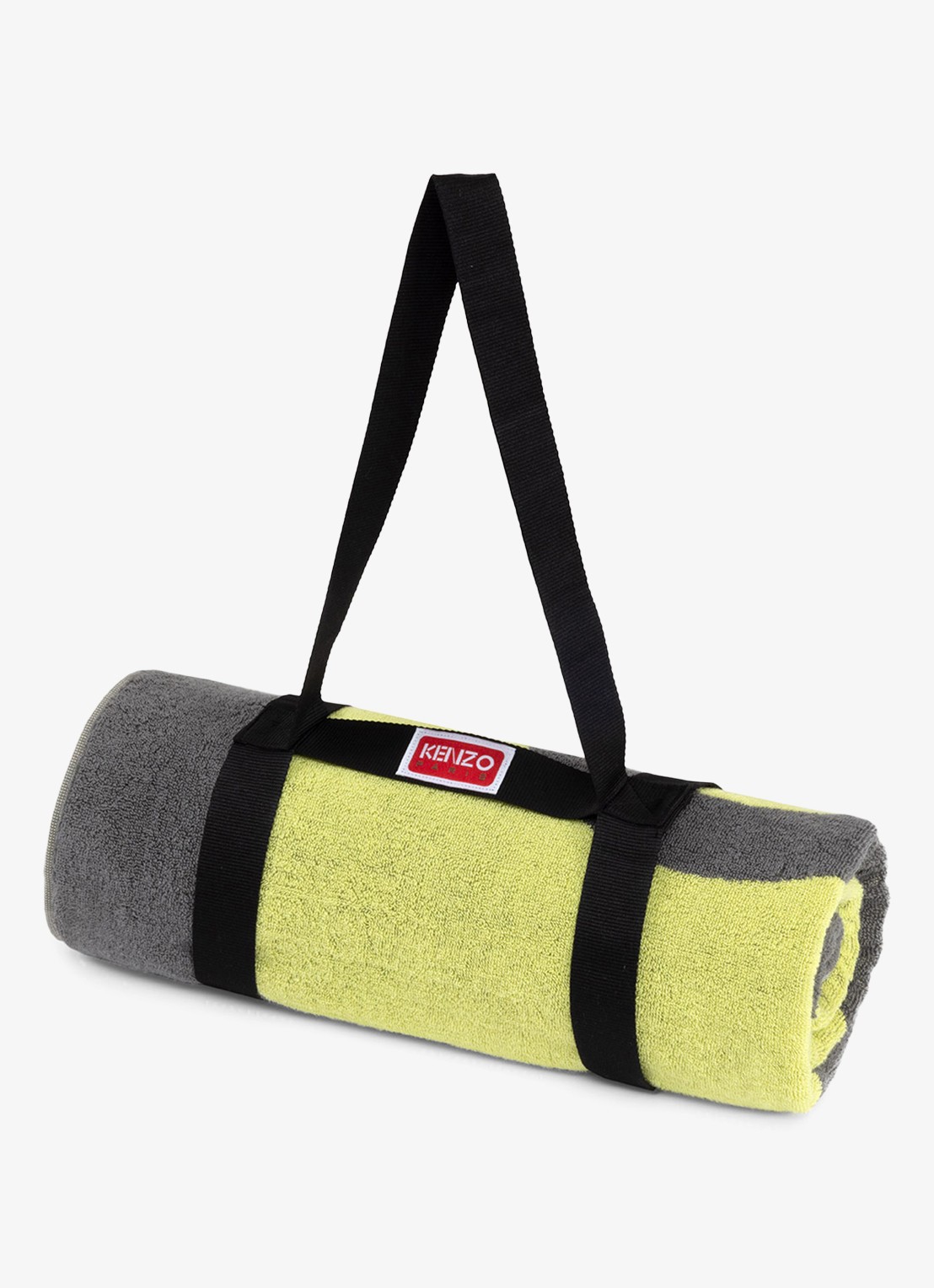 KENZO K Label strandlaken - 500gr/m2 - 90 x 160 cm  - detail 4 geel