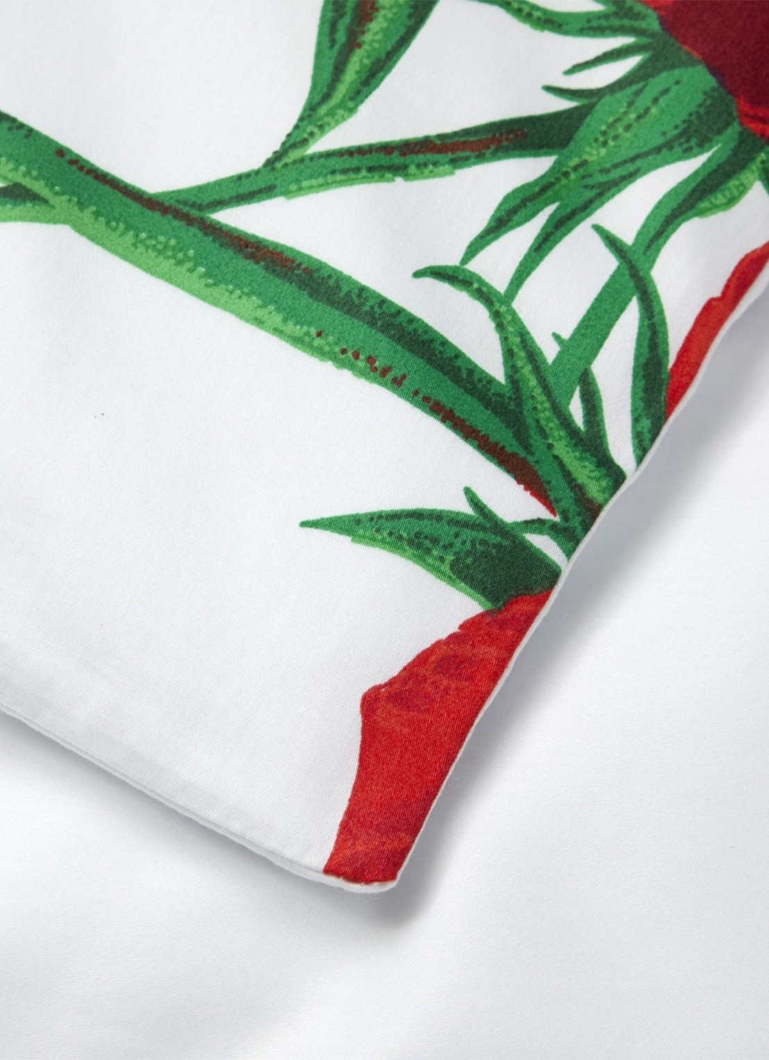 KENZO K Roses dekbedovertrek - exclusief kussenslopen - achterkant wit