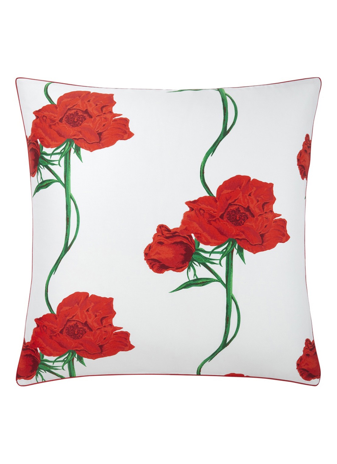 KENZO K Roses kussensloop - voorkant rood