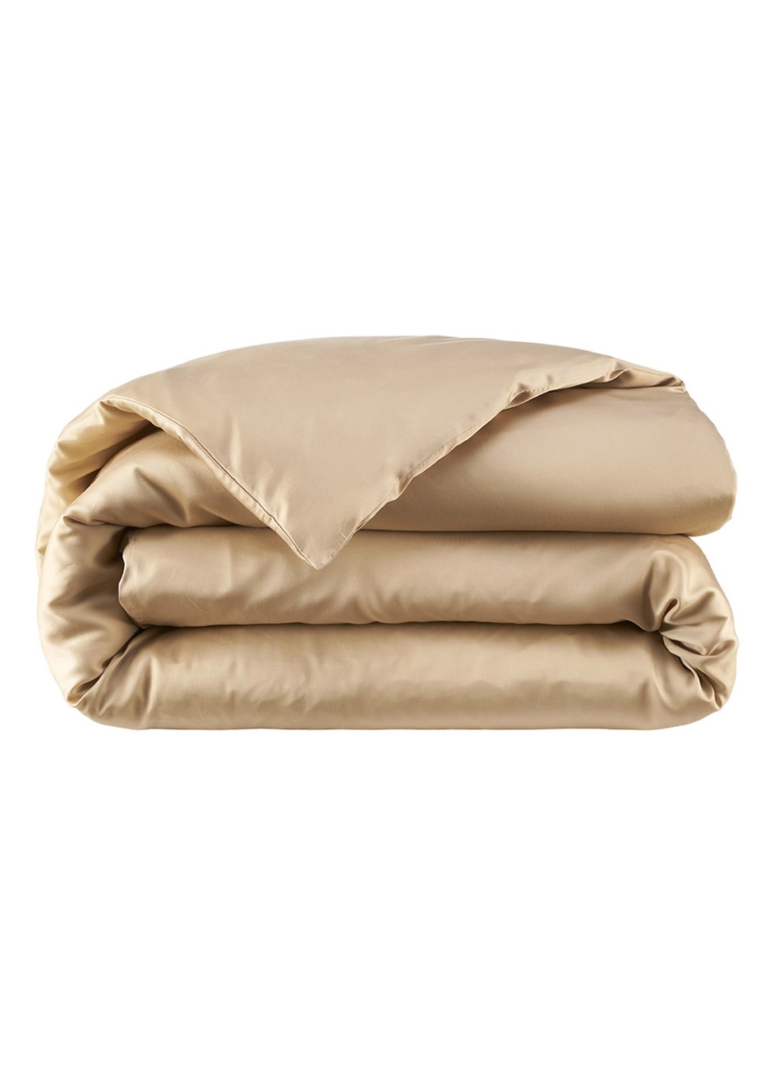 KENZO KZ Iconic dekbedovertrek  300TC - exclusief kussenslopen - voorkant beige